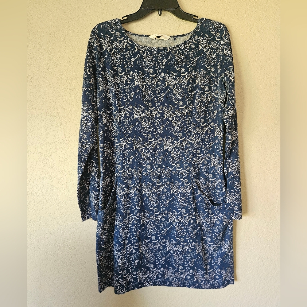 Skunkfunk Madge Blue Patterned Dress Size 4